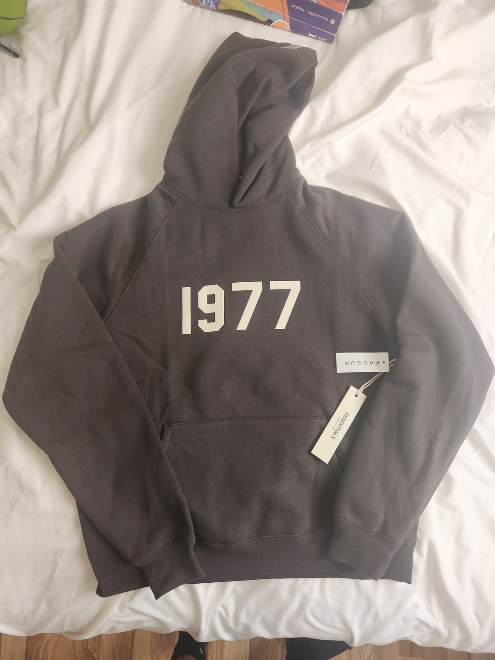 Fear of God Crewneck Sweatshirt in Black with '1977' Print